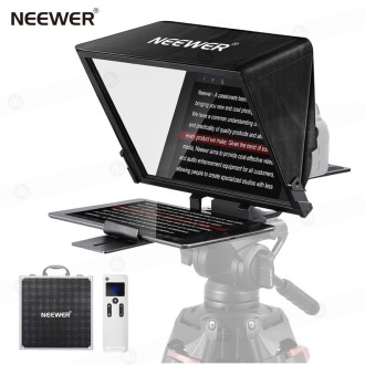 Teleprompter NEEWER X14 PRO con control remoto RT-110 - para Smartphone y Tablets - 14"